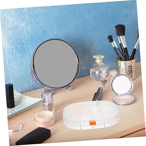 Miniatura 7 de Didiseaon caja de joyería transparente organizador de joyas bandeja organizadoras contenedor de almacenamiento de joyas pequeño organizador de