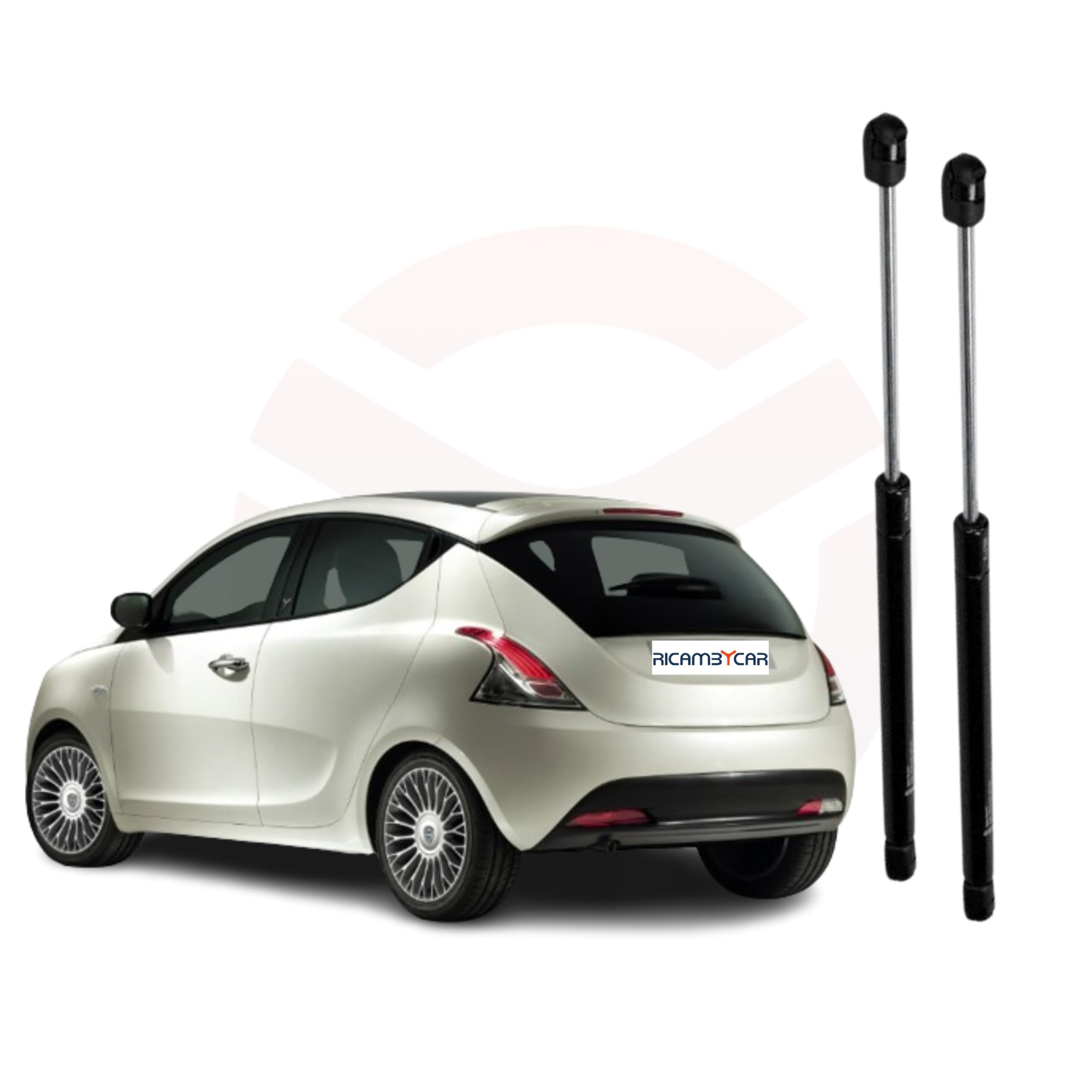 Coppia Molle a Gas Portellone Posteriore Compatibile con Lancia YPSILON 2011 > in poi