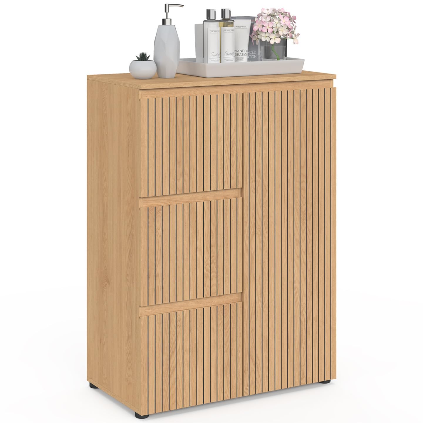 IDMarket Victor - Mueble de almacenamiento para cuarto de baño