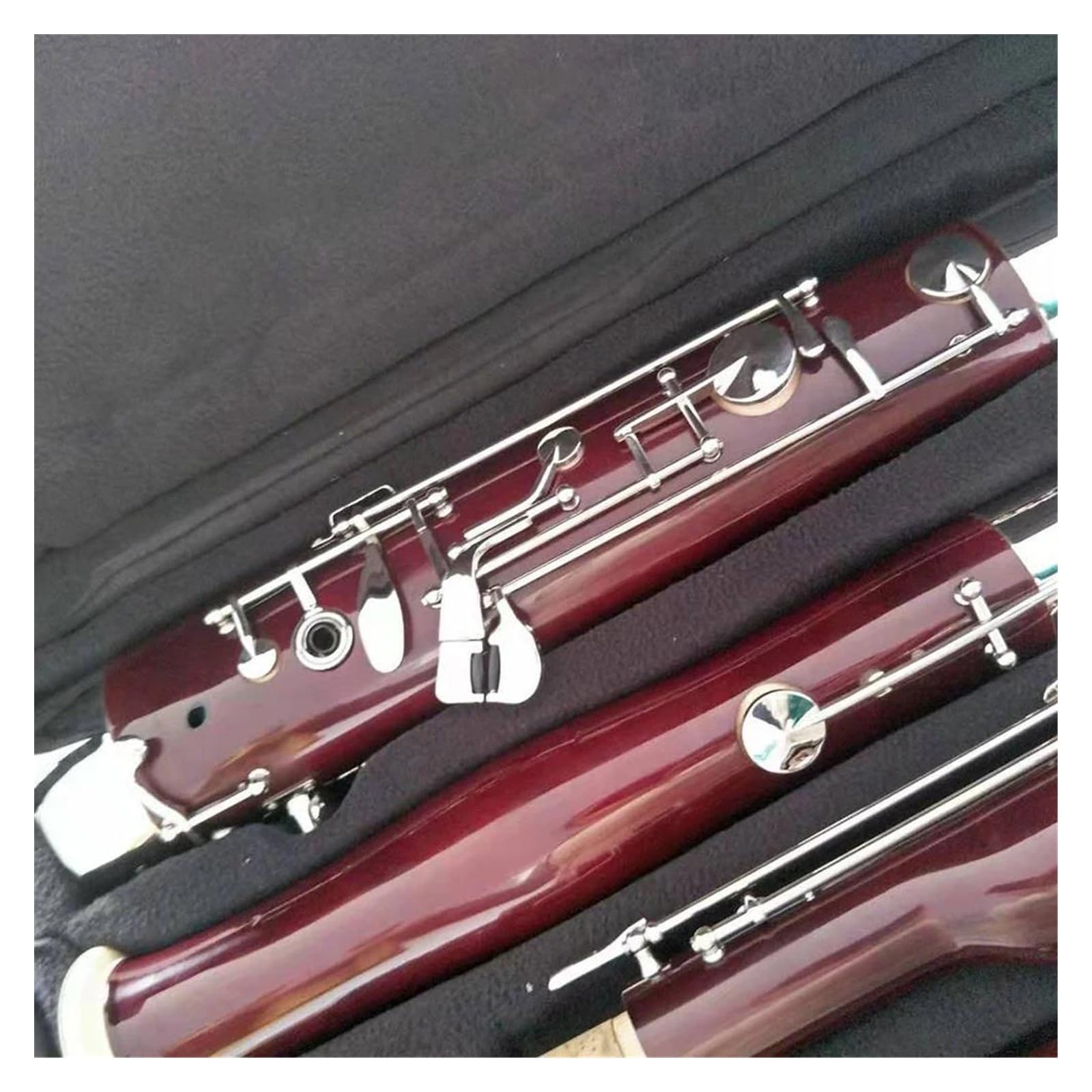 Chiavi Nichelate Per Fagotto In Acero Naturale Tono C. Strumenti A Fiato Per Fagotto Con Accessori Fagotto Per Principianti