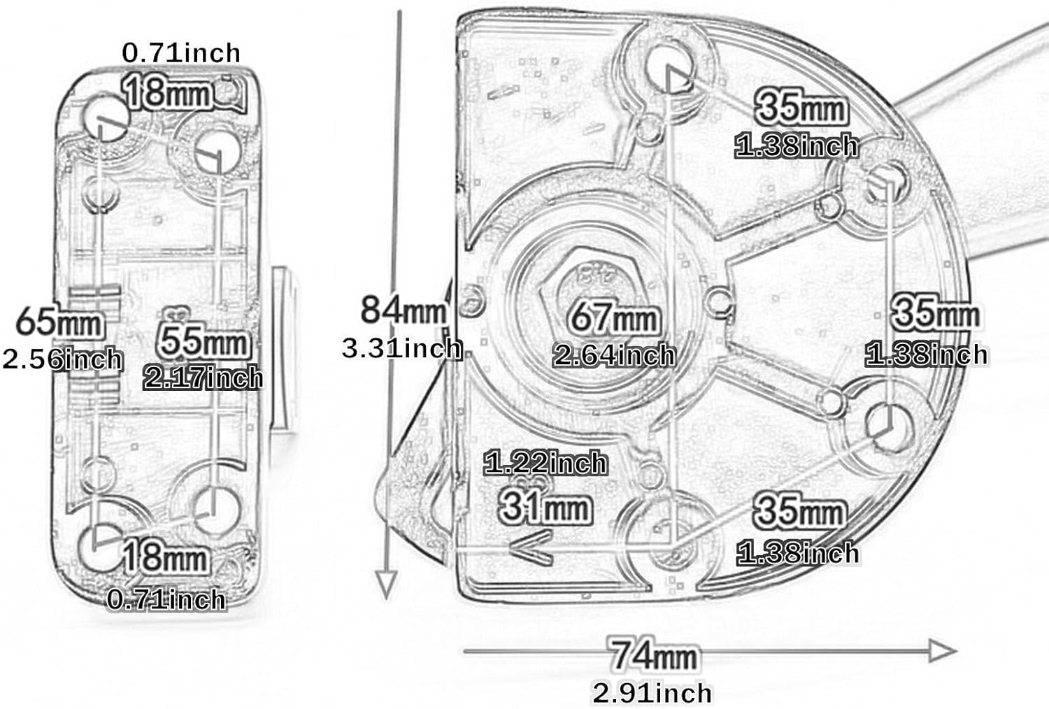 Steamer Cabinet Door Handle Lock Hinges Heavy Duty Rust Resistant Construction Machinery Vehicle Door Handle for Food Wagons, Steel for Right