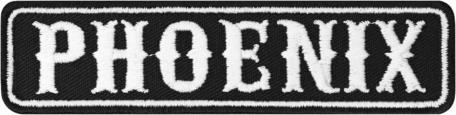 Biker Patch Biker Rankpatch PHOENIX Motorcycle Patch applique to sew on or iron on | USA badge for all fabrics and leather | Sticker for clothing | 100x25 mm
