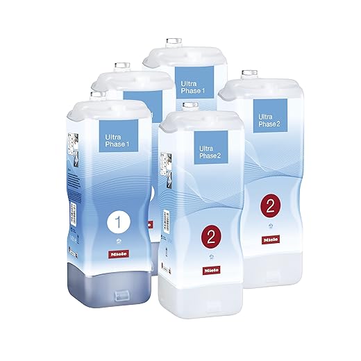 Miele Kartuschenset TwinDos UltraPhase 1 & 2 / Flüssigwaschmittel / Halbjahresvorrat / bunt und weiß