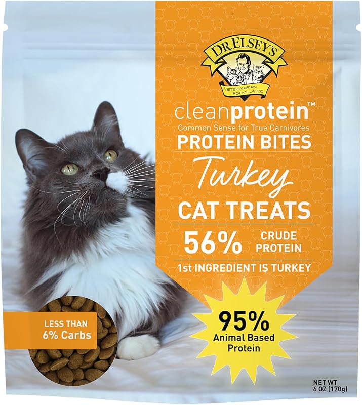 Petisco para Gatos com Proteína de Peru Dr. Elsey's cleanprotein 170 g