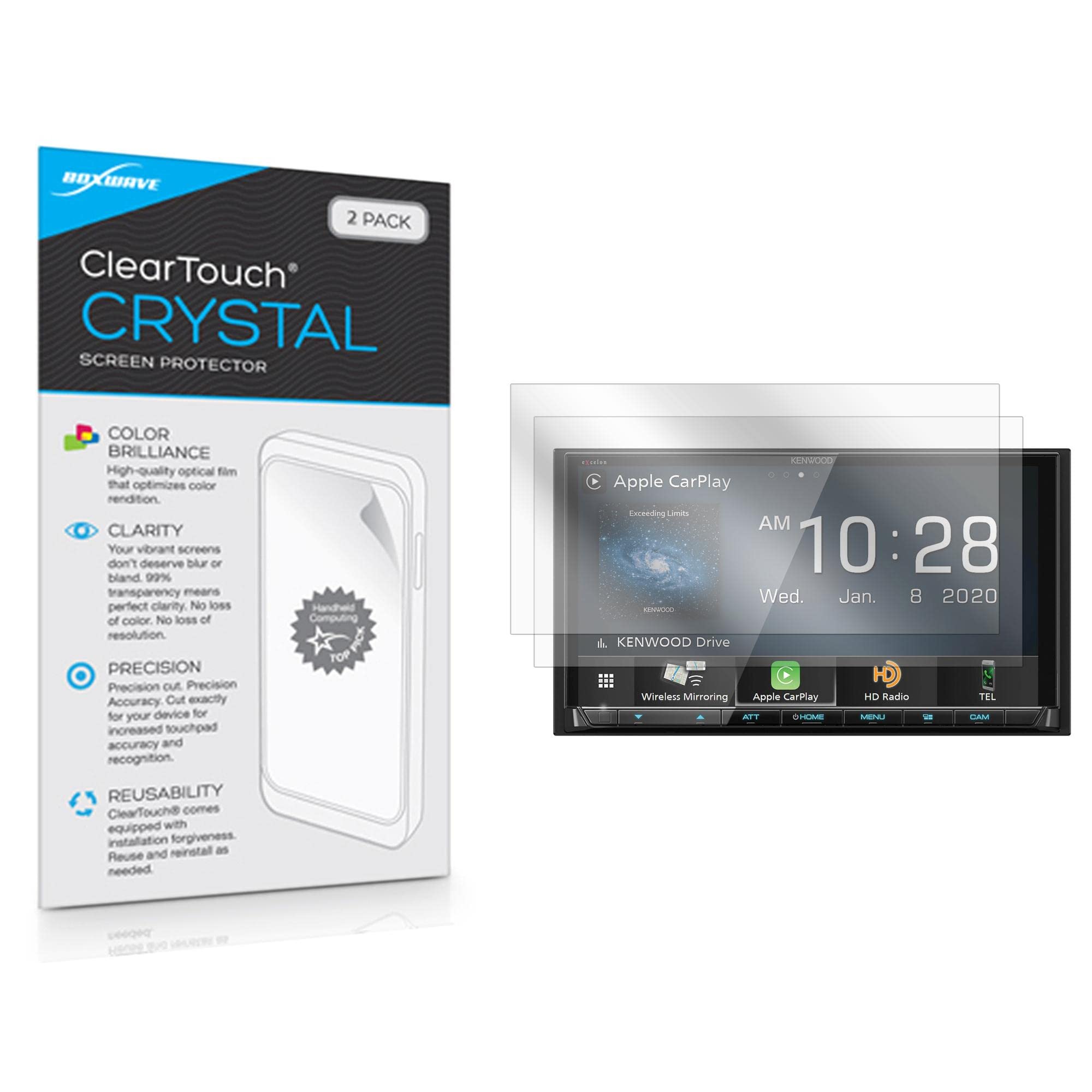 Protector Kenwood Excelon DMX907S BoxWave para evitar reflejos y arañazos en salpicadero 8