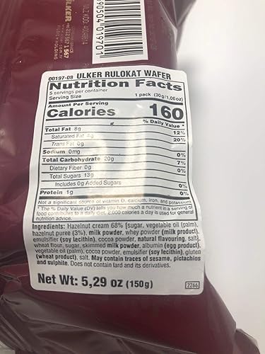 Miniatura 3 de Ulker Oblea Rulokat 5.29oz (150gr) PACK de 3