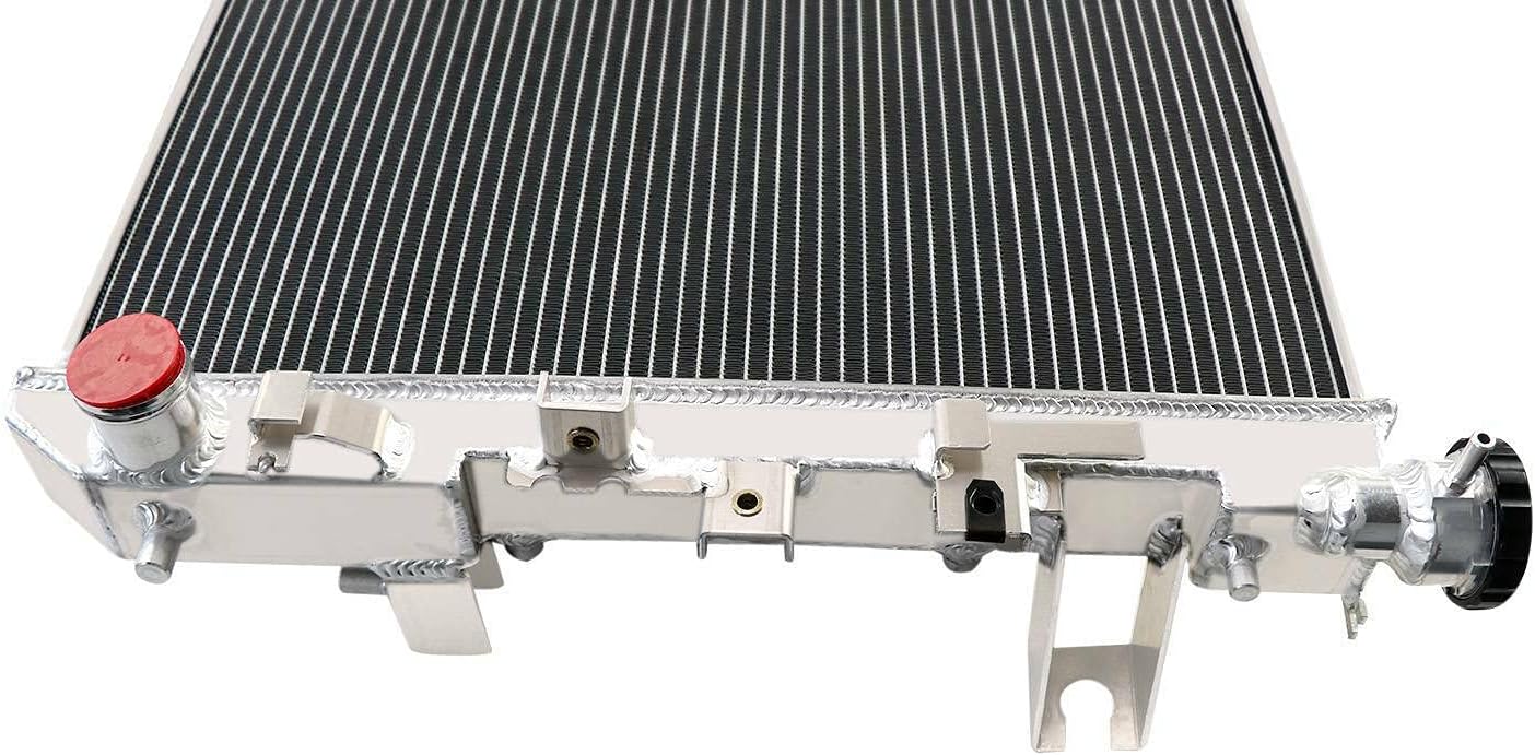 3 Row Aluminum Radiator Compatible with Dodge Ram 1500 2500 3500 3.0L 3.6L 3.7L 4.7L 5.7L 6.4L 2009 2010 2011 2012 2013 2014 2015 2016 2017 2018