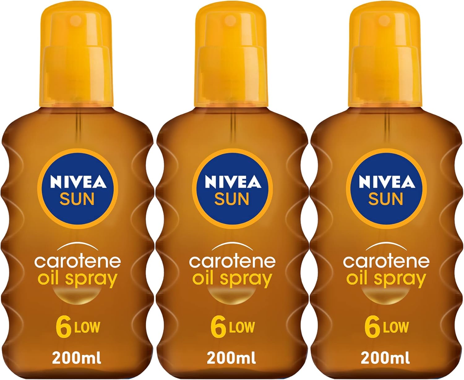 NIVEA SUN Tanning Lotion, Carotenne, Vitamine E, SPF 6, 2x200ml Buy