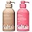 Saltair Body Wash, Signature Scents 2-Pack. Moisturizing Body Cleanser with Monoi Oil and Cupuacu Butter. Luxury Shower Gel for Women and Men. Vegan, Cruelty-Free, Paraben-Free. 2x 17oz Pump Bottles