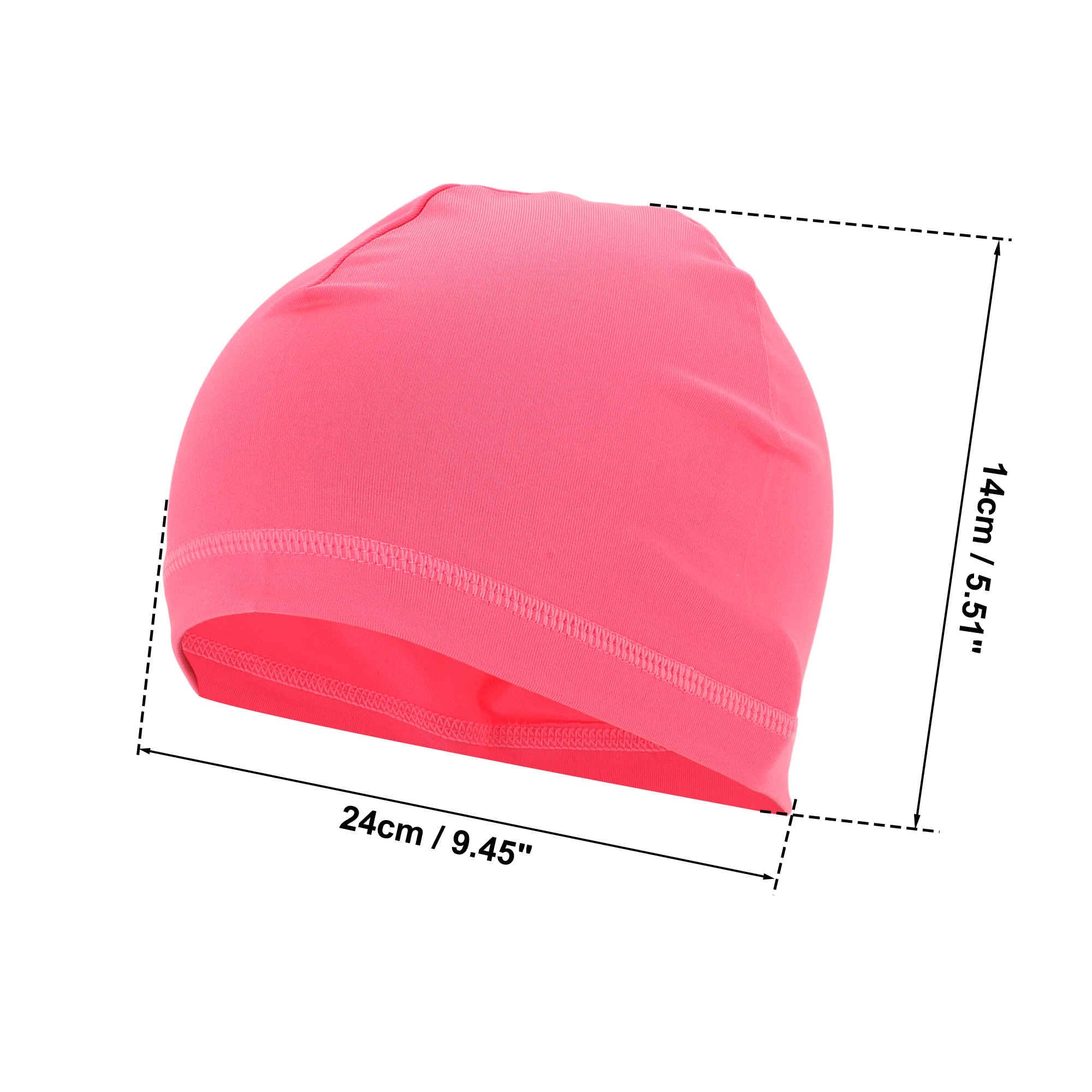 Czapka rowerowa, lekka letnia czapka pod kask rowerowy, ochrona przed słońcem, czapka podstawowa dla mężczyzn i kobiet, różowa