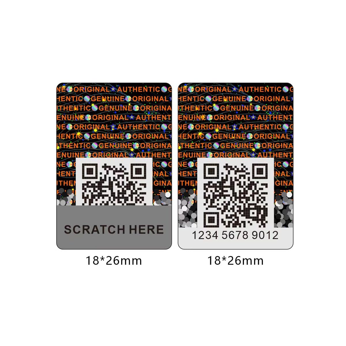 ダークヘラ ホログラムシール　偽物シール ダークヘラ ホログラムシール 偽物シール 0604c4586202670c3d332f79272773