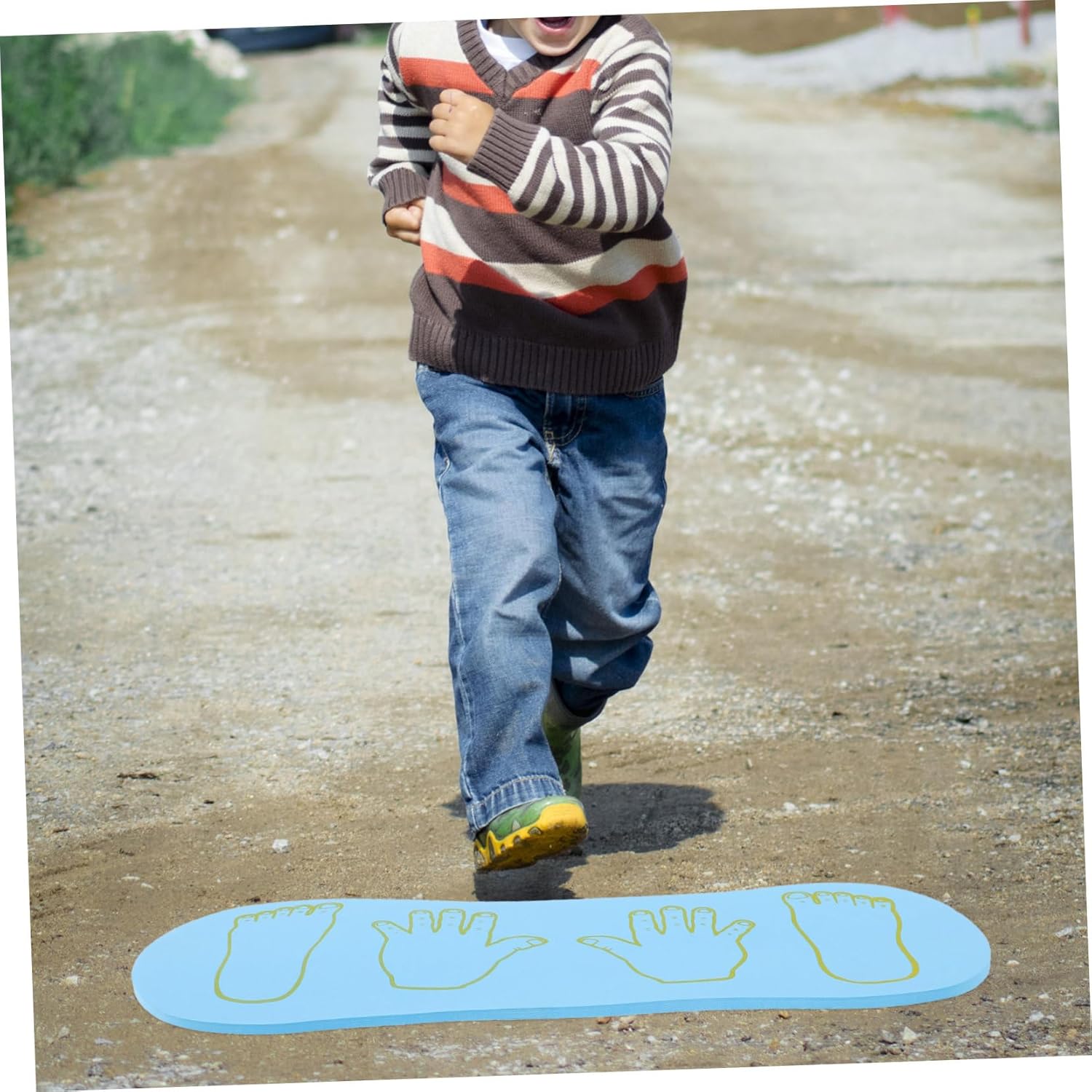 2Pcs Balance Boards for Outdoor Coordination Training EVA Non-slip Hand-foot Therapy Supplies for Movement and Core Strength Agility Improvement in Boys