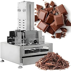 Automatic Chocolate Grater 4-Blade Chocolate Shaver Stainless Steel Cheese Scraper Cheese Grater Chocolate Curler Tool for Kitchen Baking