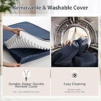 Vista 6 de BFPETHOME Camas para Perros de Exterior para Perros Grandes, Cama Impermeable para Perros Medianos, Grandes y Extra Grandes, Cama Ortopédica