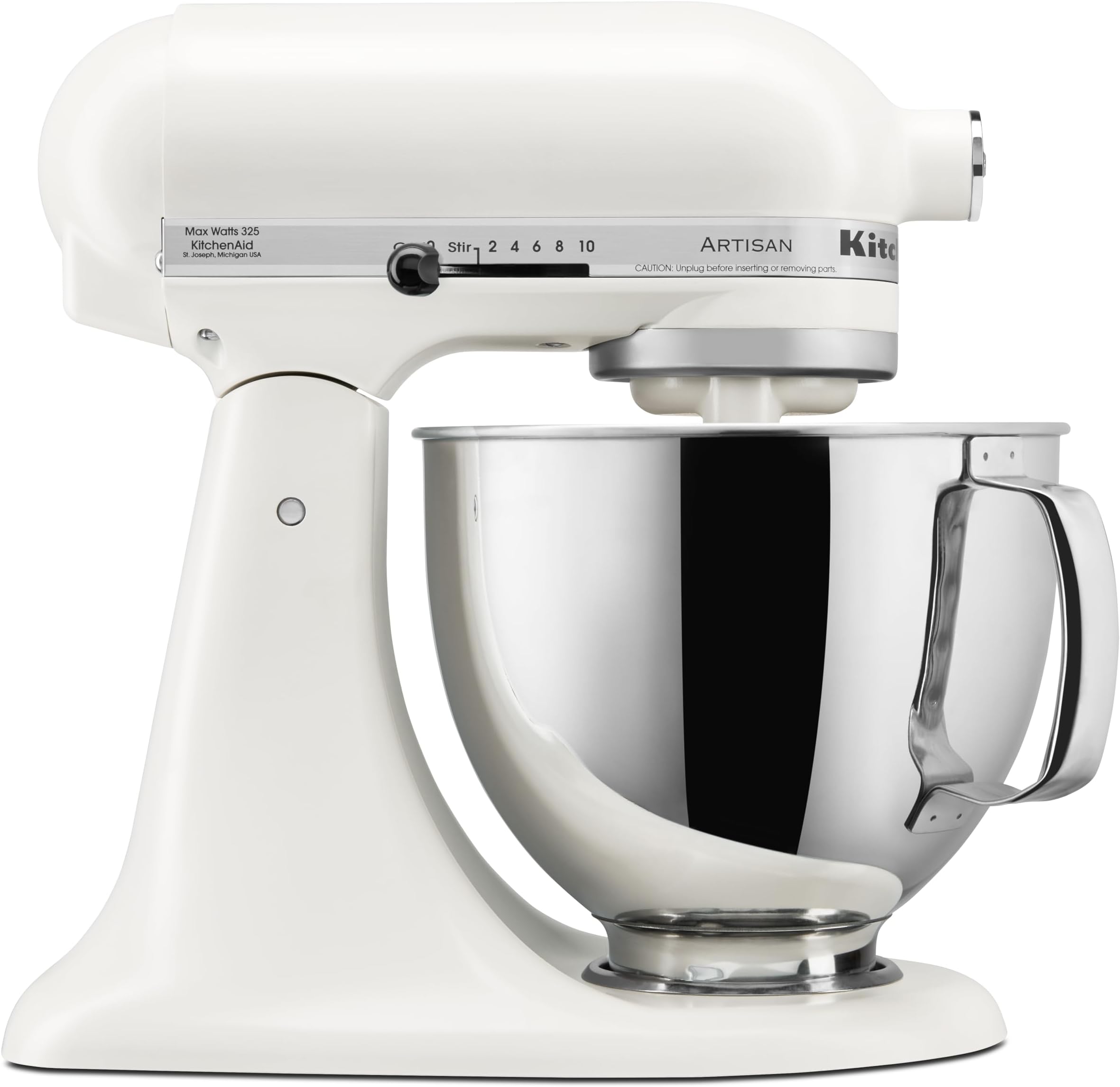 KitchenAid Artisan Series 5 Quart Tilt Head Stand Mixer, Porcelain