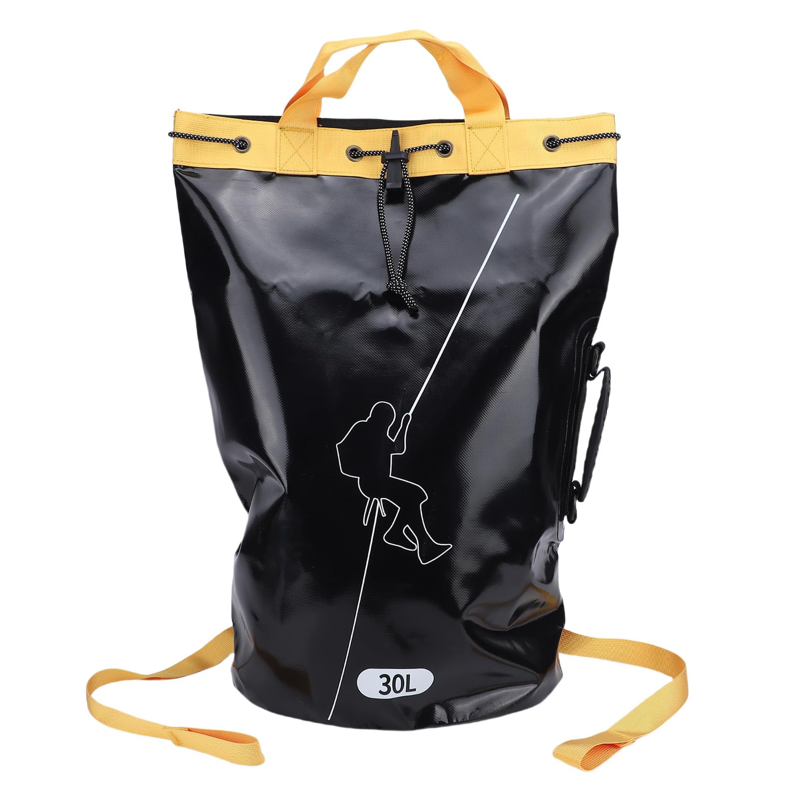 Buachois Bolsa de Escalada en Roca, Resistente y Transpirable, Bolsa de Equipamiento de Exploración, PVC, para Rescate Profesional y Descenso de Cascadas (30L)