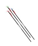 Headhunter Strobe Lighted Crossbow Arrows&comma; 3-Pack of Polycarbonate Half-Moon Nocks&comma; with Multi-Colored Strobe Lights