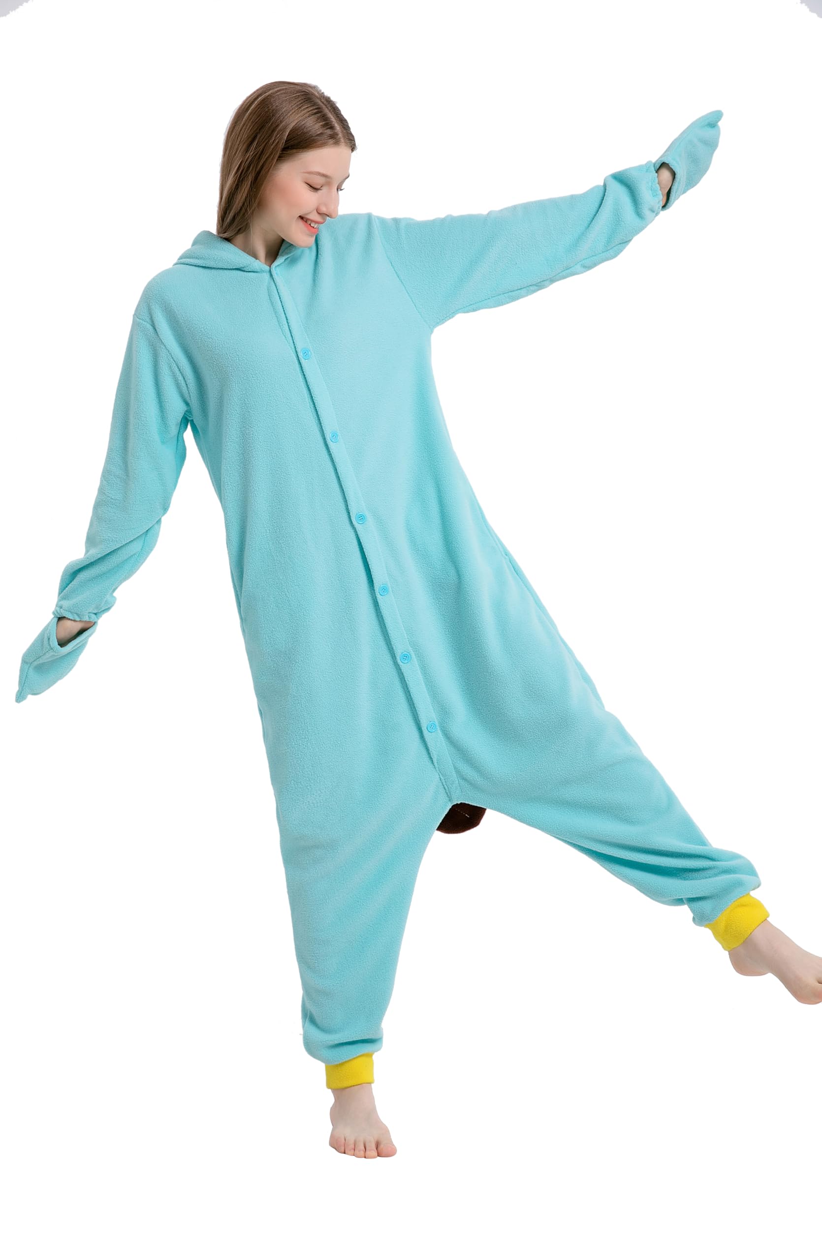Mameluco unisex con capucha para adultos, disfraz de Halloween para mujeres y hombres