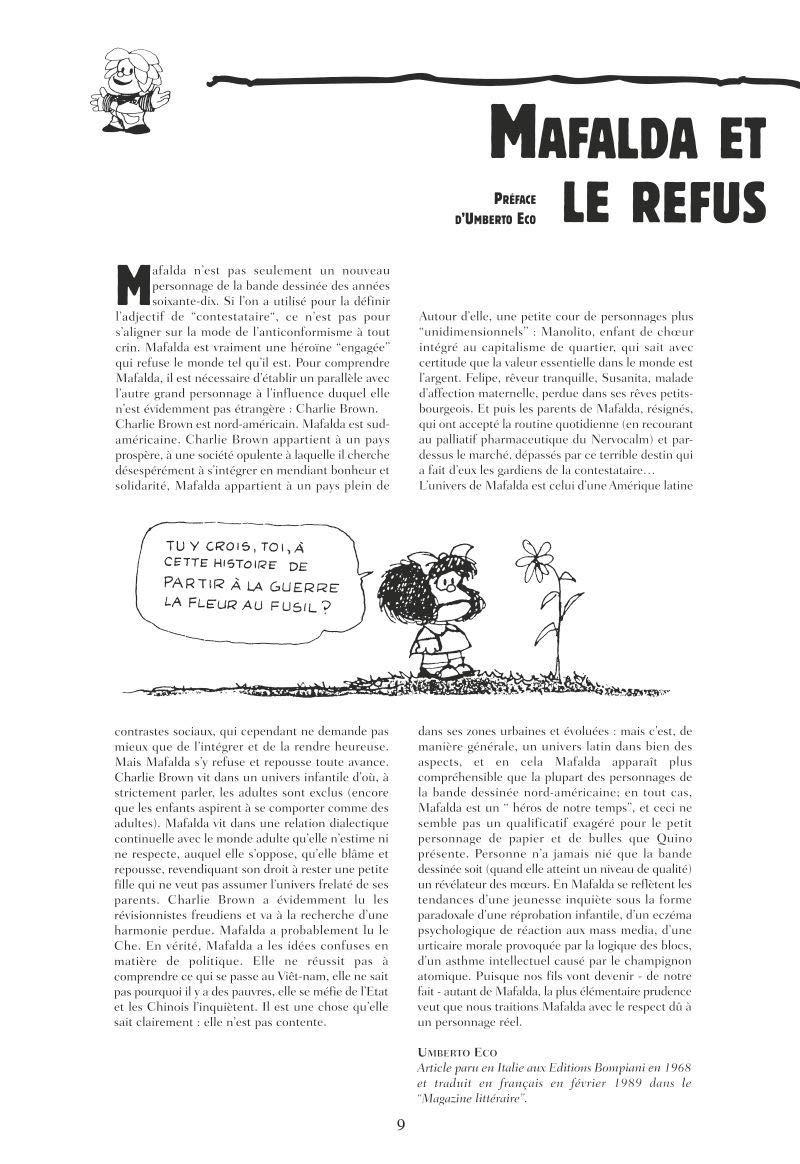 Mafalda - Intégrale
