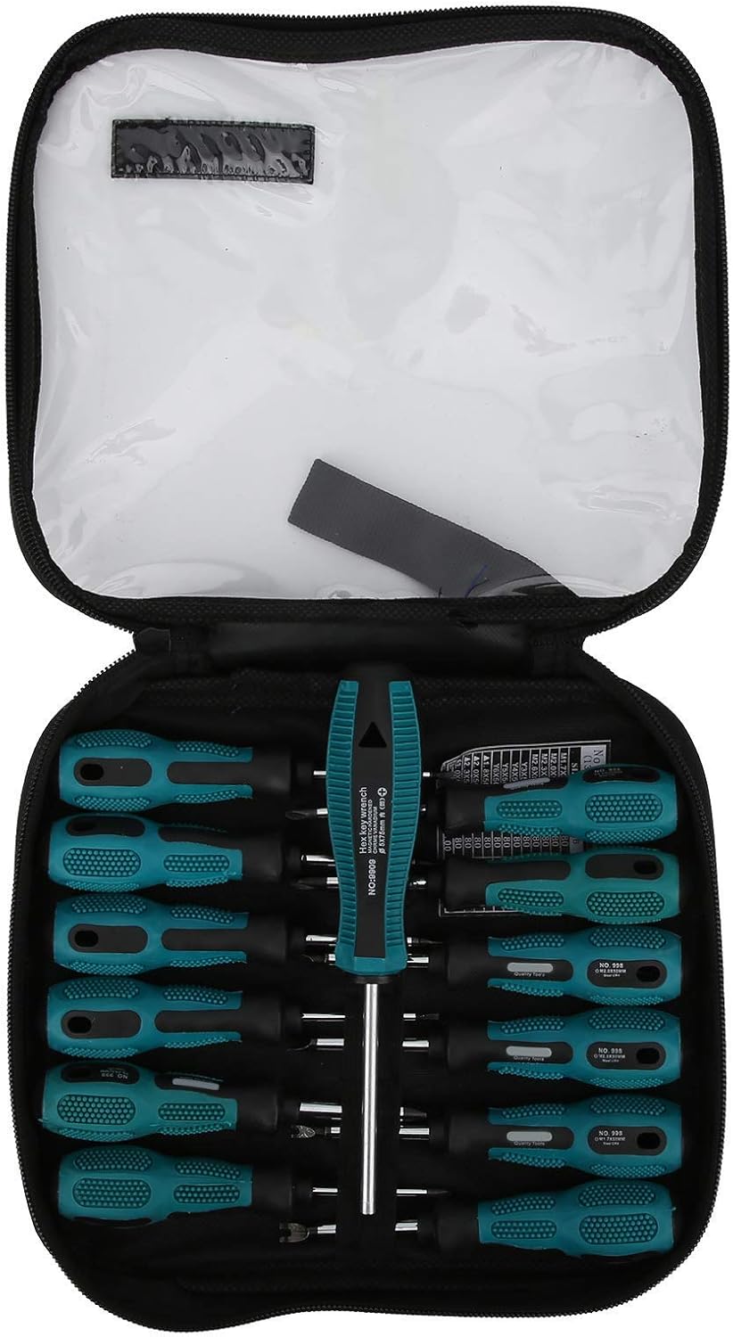 45# Steel Triangular/U/Y Shape Screwdriver Set Long Nonslip Handle Slotted Screwdriver Hand Tools
