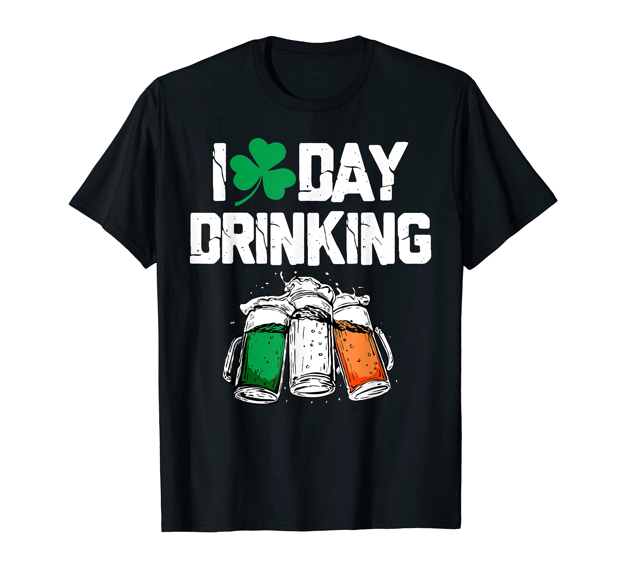I love day drinking t shirt Funny Flag St Patricks day