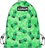 Baagl Minecraft Pencil Case and Gym Bag Set 2 Pieces for Boys and Girls, School Pencil Case, Gym Bag, Pencil Case, Shoe Bag, Pencil Case for Teenagers, Children Case, creeper, 42 cm x 31 cm x 1 cm