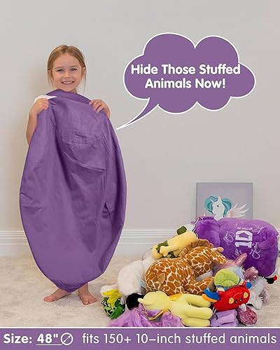 Miniatura 107 de Aubliss Puf de peluche con diseño de puntos rosa claro, mediano (32 pulgadas) rosado (Light Pink Dot),Unicornio de ojos grandes azul,Dinosaurio,Gris