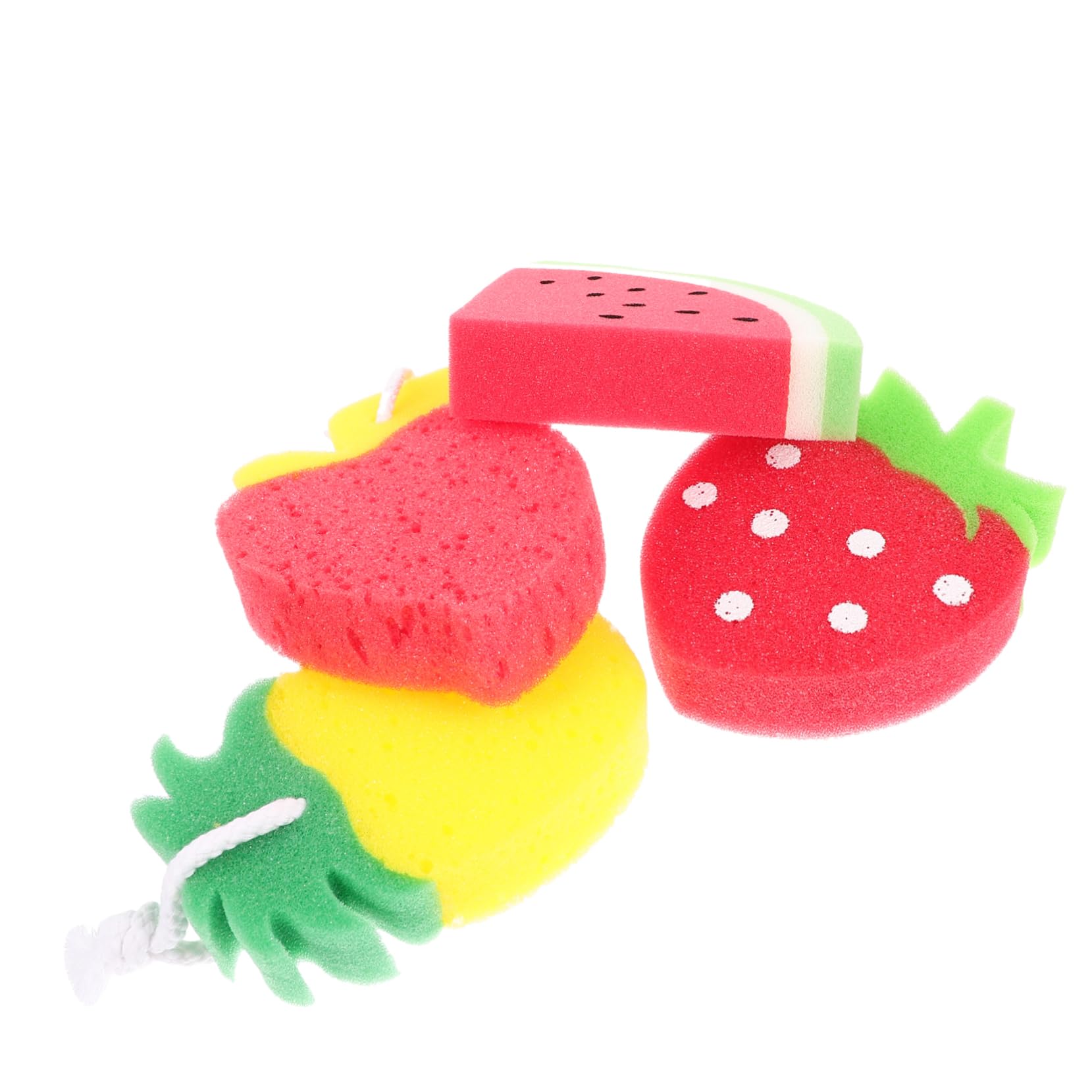 Spugne Per Piatti A Forma Di Frutta COONE | Set Da 3: Arancia, Anguria, Kiwi | Spugnette Colorate Con Doppio Lato Per Cucina - 4
