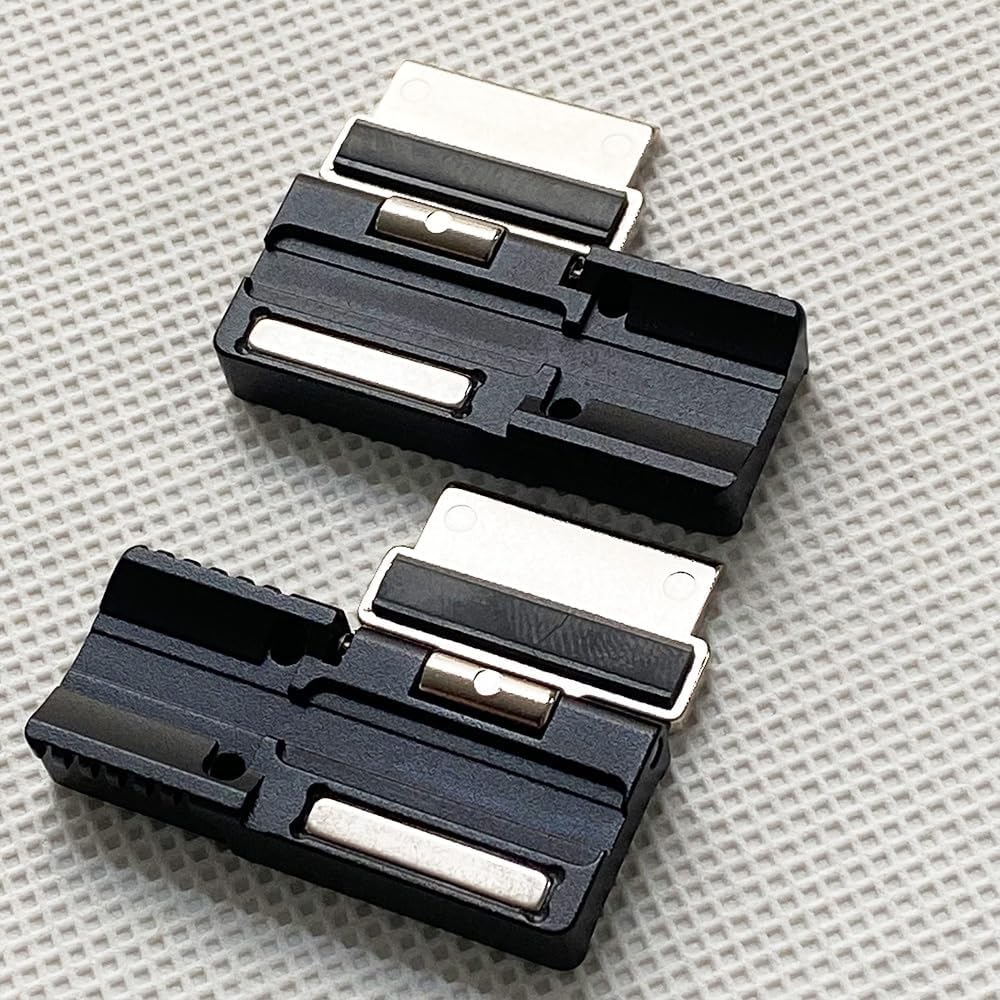 Fiber Holder FH-60-12 For Fujikura Ribbon Fiber Fusion Splicer FSM-11R/17R FSM-50R/60R/70R For 12 Core Ribbon Fiber Clamp 1 pair