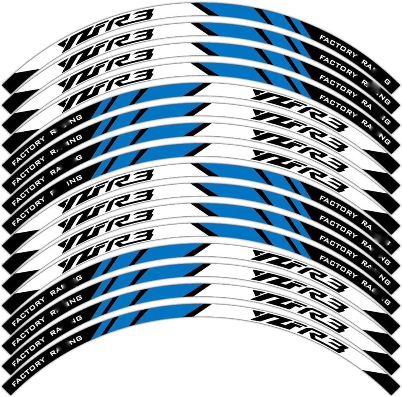for for YZF for R3 for YZFR3 for YZF-R3 Motorcycle Decal Decorative Stripe(3)