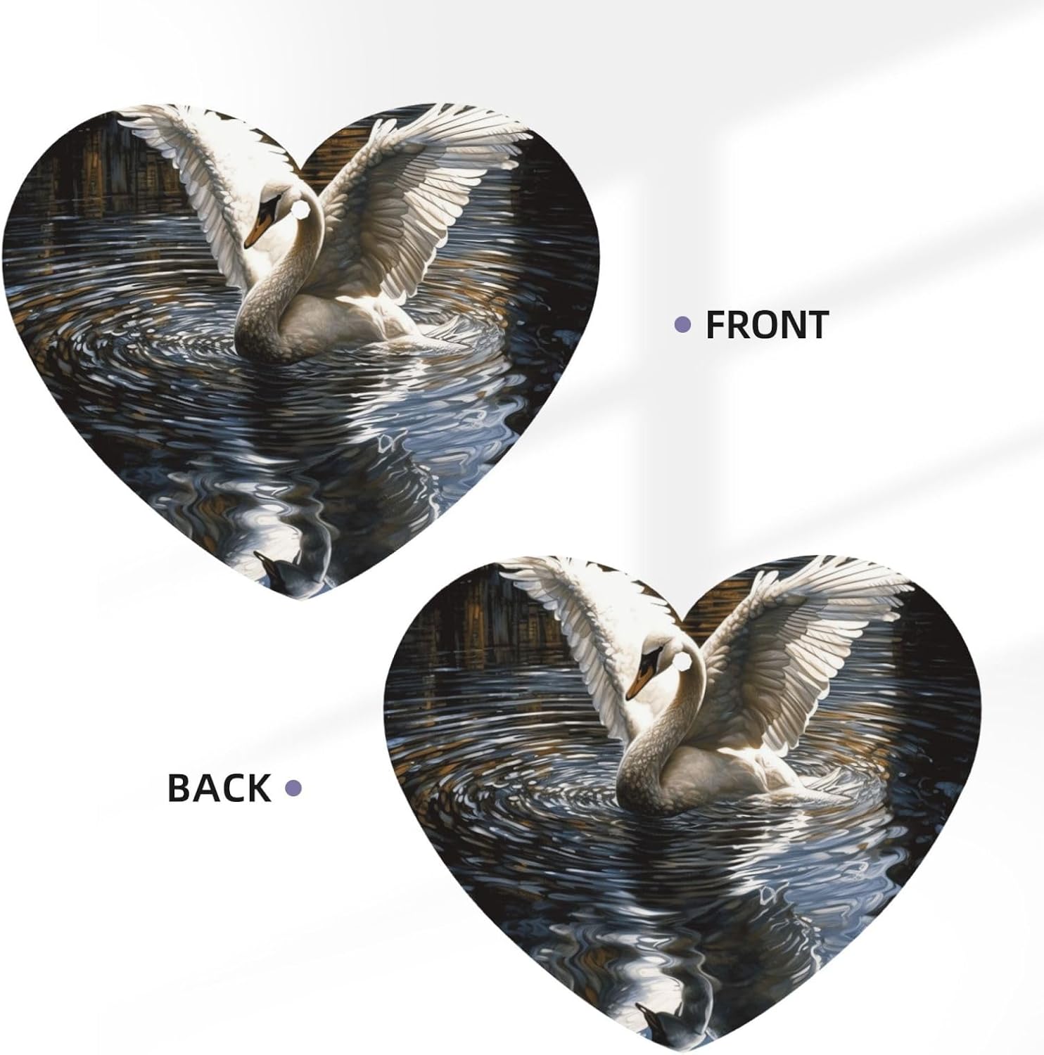 Car Air Freshener 24 PCS Spread Wings in Water Hanging Car Air Fresheners Auto Interior Decor Card Freshener Strong Scented Card Lavender Cars Scents for Office Bedroom Close Drawer Heart Shape