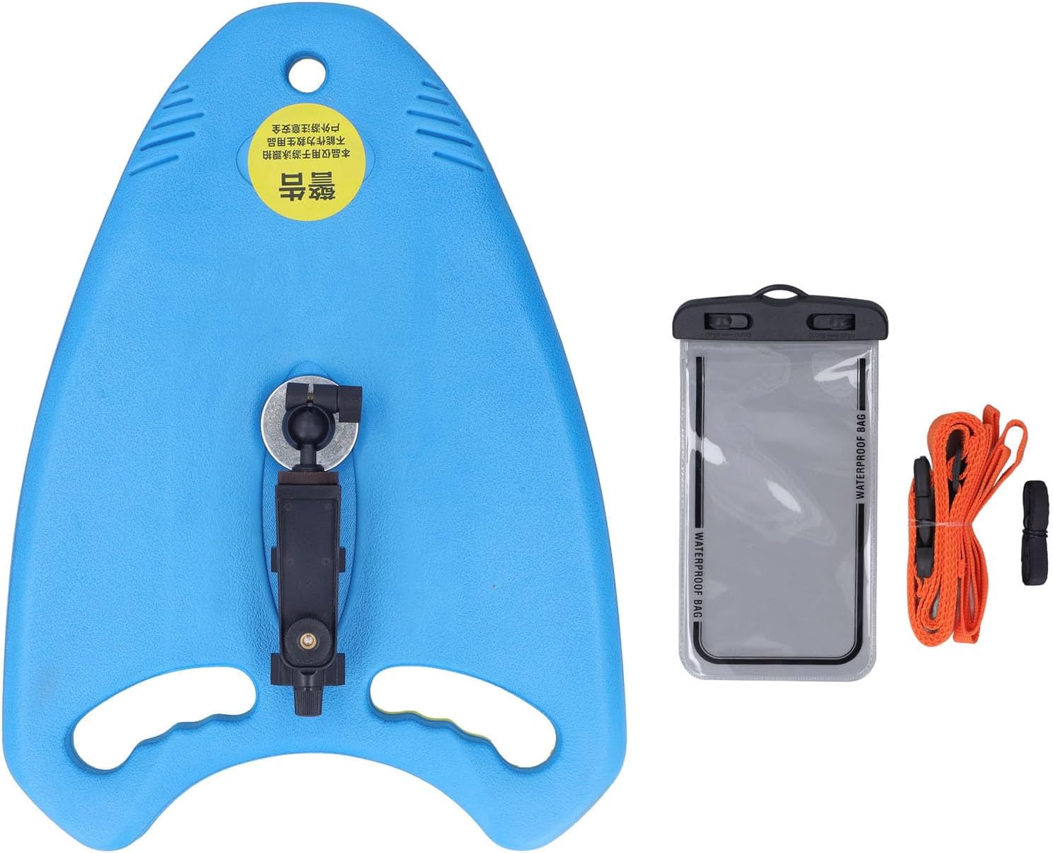 Phone Holder kickboard,Foldable EVA Foam Swimming Float Board with 1/4 Inch Thread for Panoramic Cameras Action Cameras