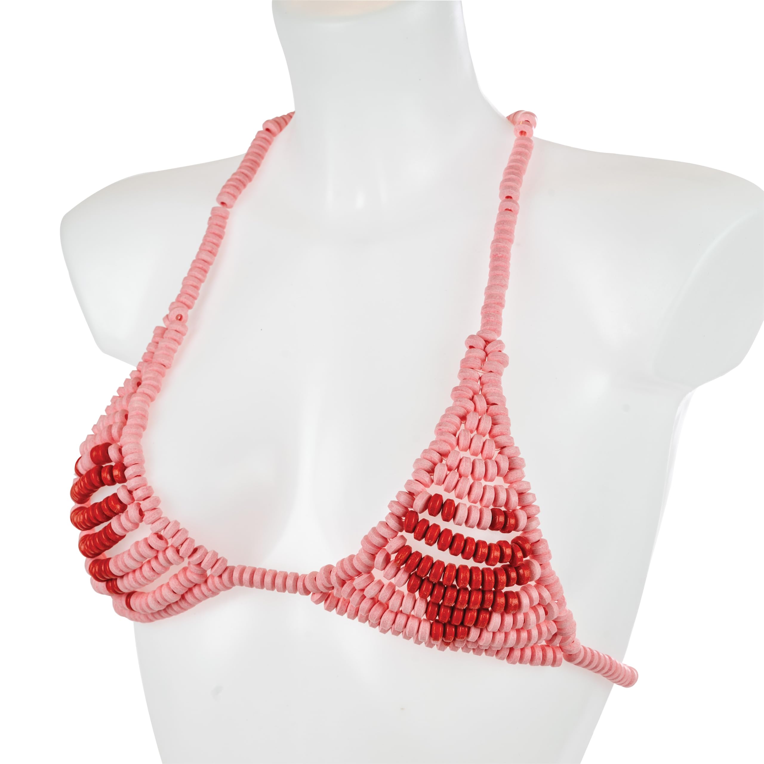 Spencer & Fleetwood, set reggiseno e perizoma Candy – gusto fragola, regalo divertente per coppie, regalo divertente novità – taglia unica