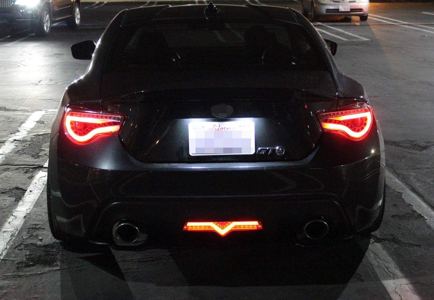 Grеаtеѕt Prоduсt iJDMTOY Smoked Lens Full LED Rear Fog Light Kit (Rear Fog, Brake, Reverse Features) Compatible With 2013-2016 Scion FR-S, 2013-2020 Subaru BRZ, 2017-up Toyota 86