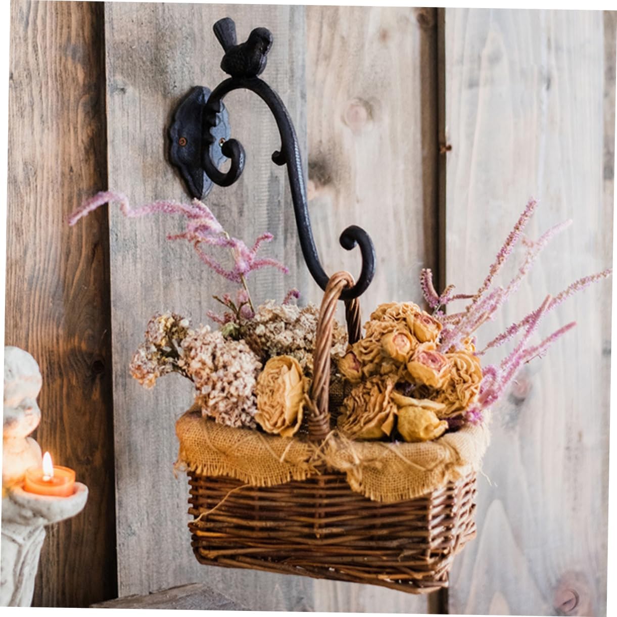 Indoor Hanging Planter Rack Flower Basket Holder Hook Gardening Plant Hook for Home