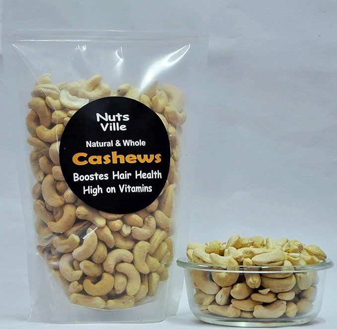 Nutsville Natural & Whole Cashew Nuts (Kaju) 200g Amazon.in Grocery