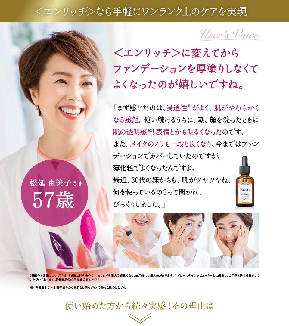 FRACORA フラコラ プラセンタエキス原液 エンリッチ 美容液