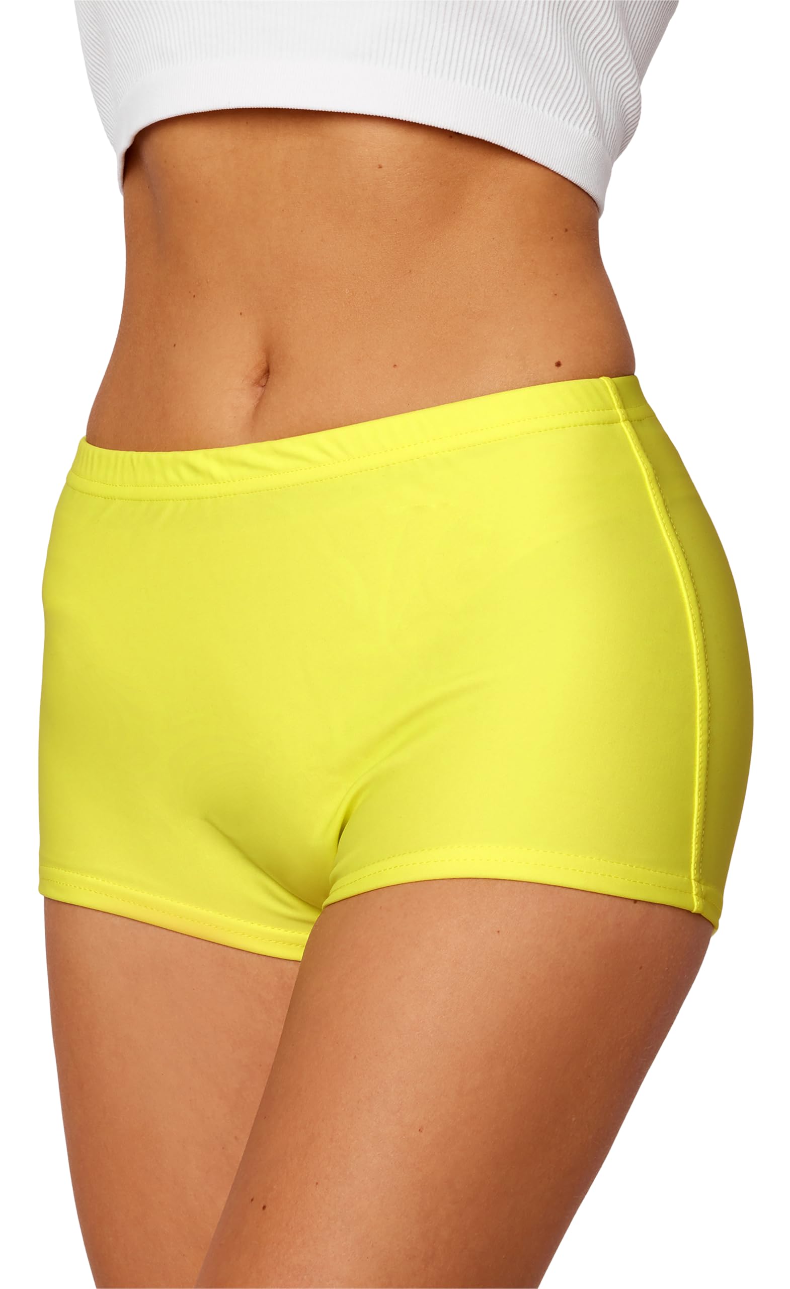 Merry Style Damen Badeshorts Bikinihose Modell L23L1 (Gelb (1188), 60)