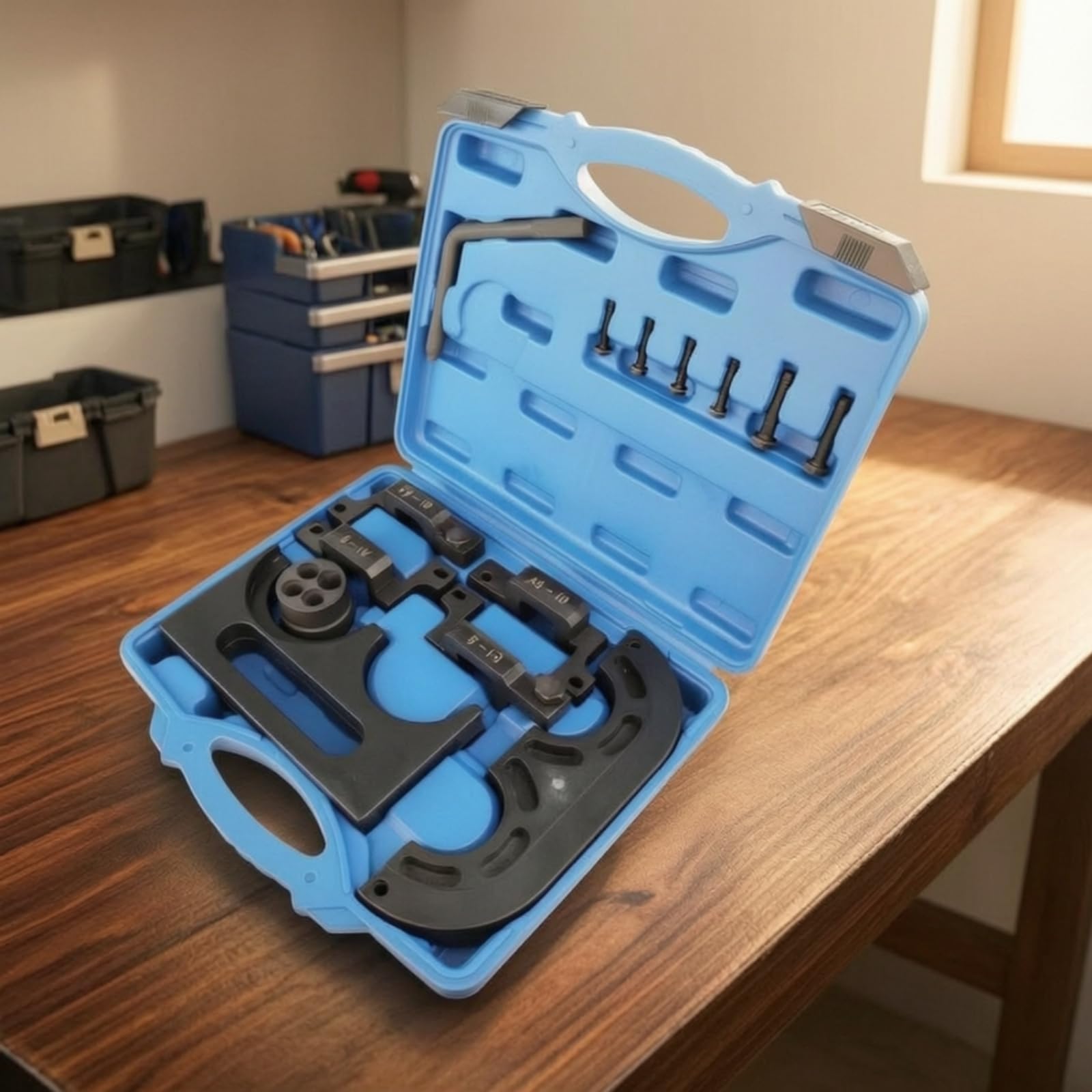 predolo Kit Calage Distribution | Professionnel, Calage pr constructeur automobile allemand moteur haute performance, Précis, Atelier