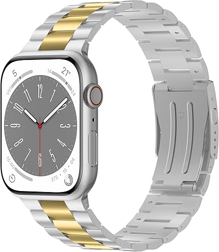 iiteeology Correa de 1.929 in compatible con Apple Watch Ultra Band Series 9, pulsera de acero inoxidable mejorada para iWatch de 1.772 pulgadas,