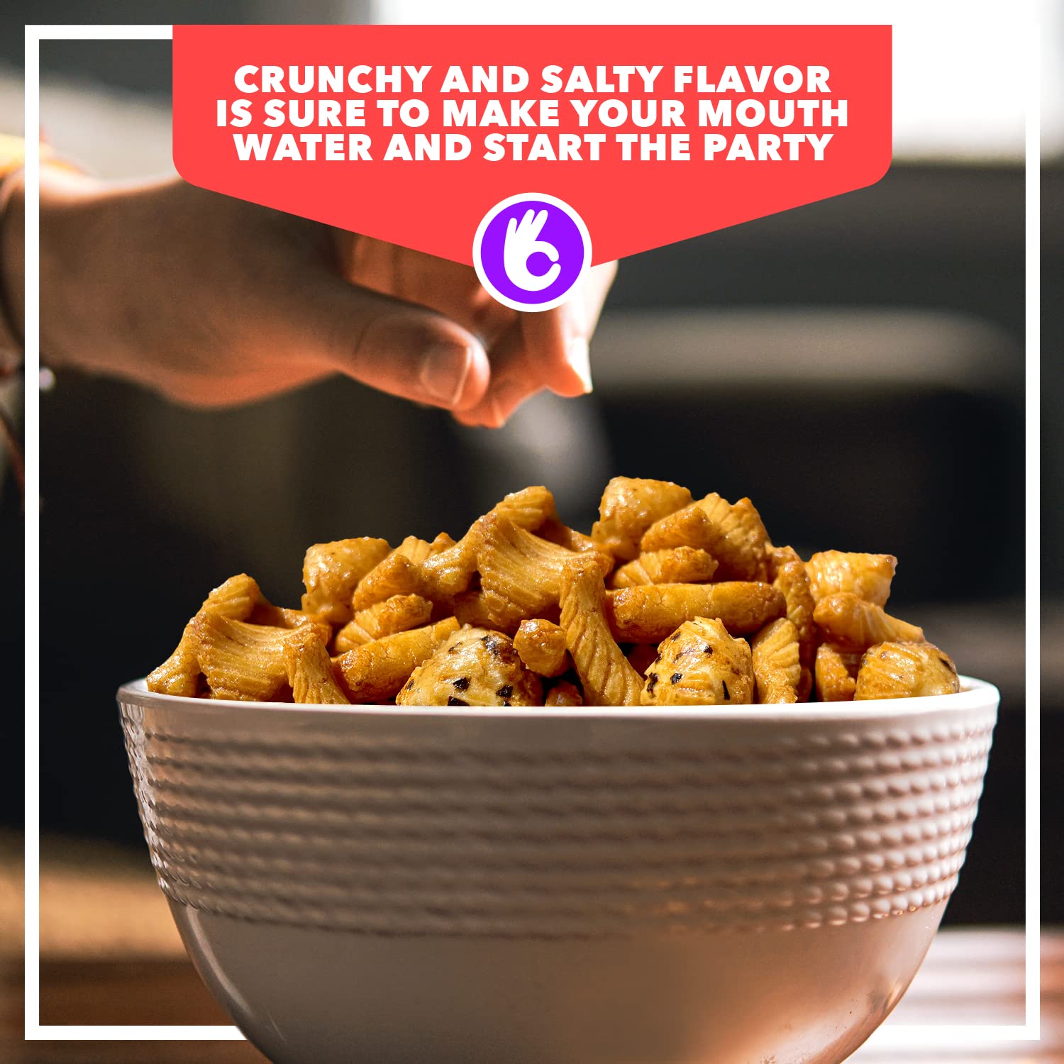 Traditional Supreme Mix Arare Rice Crackers, Mochi Crunch Snack Mix, Sweet, Salty & Umami Flavor, Crunchy Snack, 9 Ounce (Pack of 2)