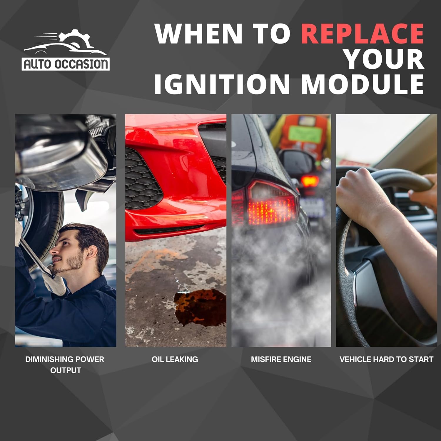 LX348 D1946A Ignition Control Module Compatible with 1986-1992 Buick Oldsmobile Pontiac