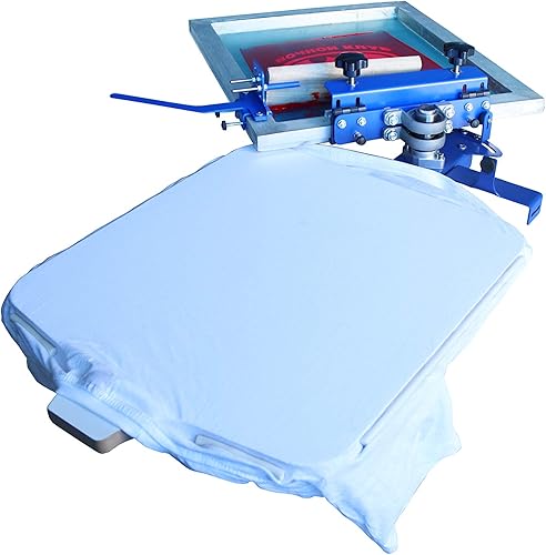 Miniatura 9 de TECHTONGDA Abrazadera giratoria de la bisagra de la impresión de la pantalla de la máquina de impresión manual de la camiseta