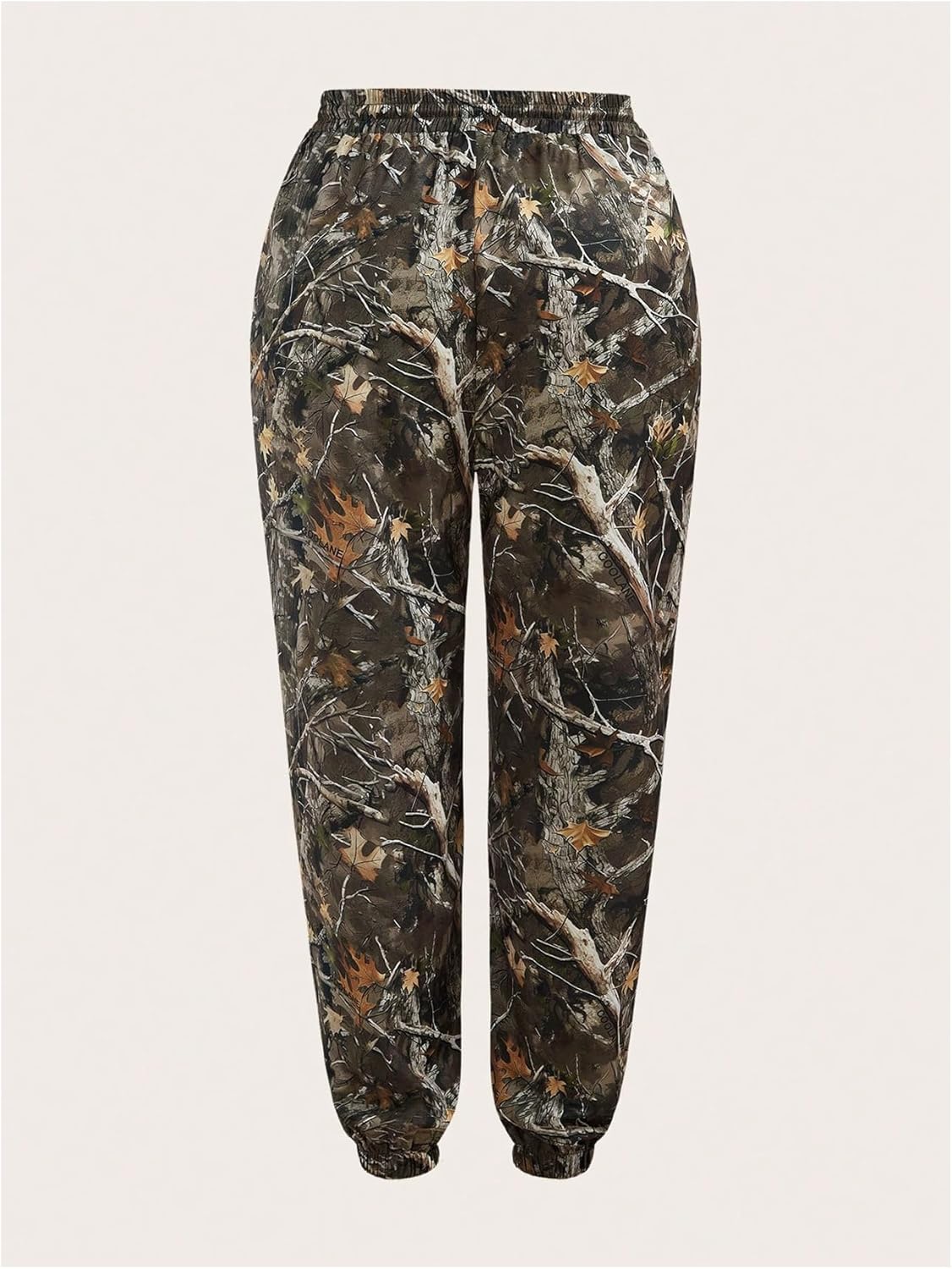 SOLY HUX Women's Plus Size Camo Pants Drawstring Elastic Waist Joggers Pants Sweatpants - Image 2