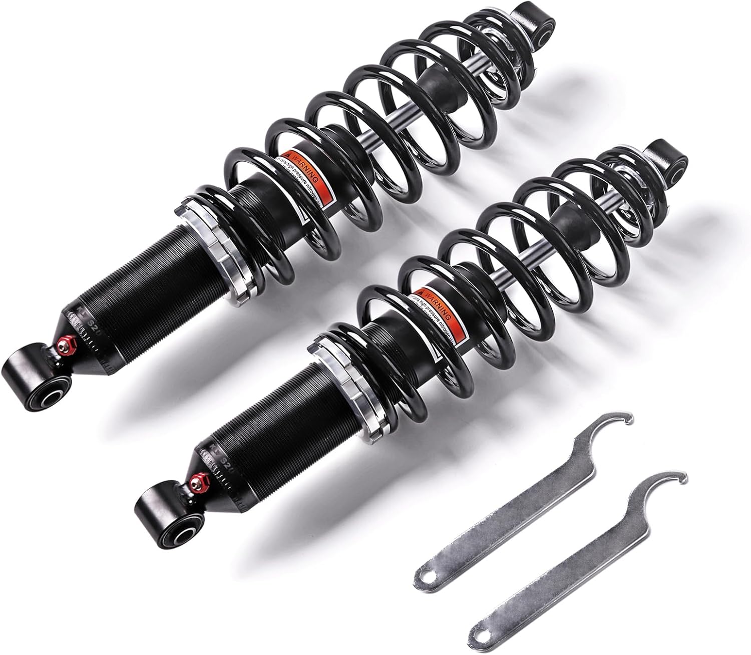 KLV 2X Rear Left Right Shocks Monotube Shocks Compatible with 2005-2018 Polaris Sportsman 700 Twin EFI 800 EFI 600 Twin 400 4x4 450 500 HO 570 X2 570 EPS 7043100 2 pcs