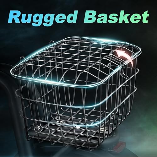 Miniatura 5 de Monopatín eléctrico M5 con asiento, potente motor de 500 W de alcance de hasta 22 millas, scooter eléctrico plegable para adultos con neumático de