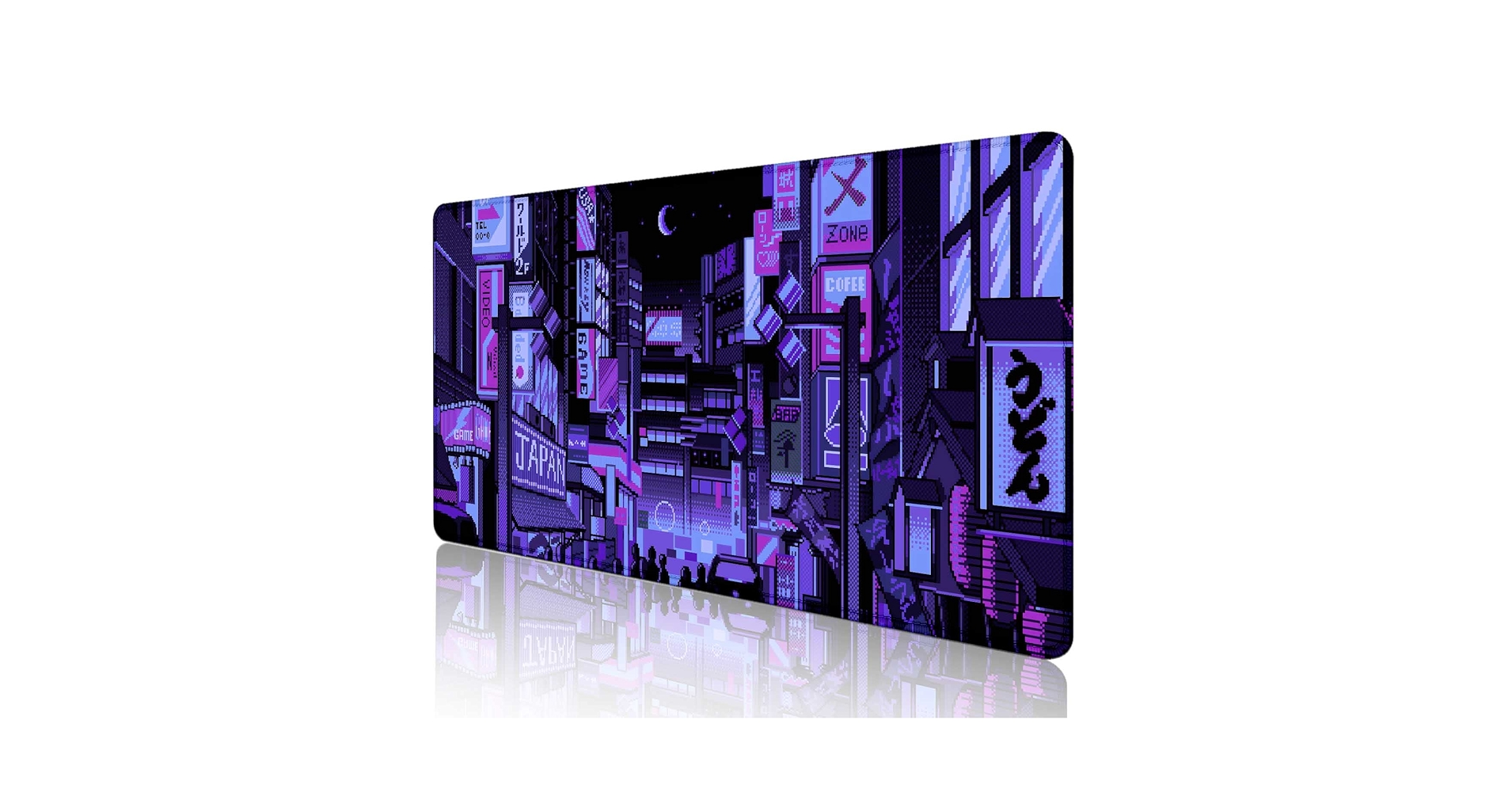 Amazon.com: SXCKANG Dark Purple Japanese Anime Desk Mat