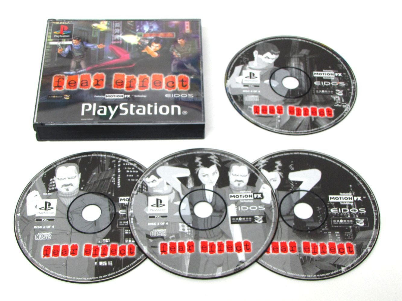 Fear effect - Playstation - PAL : Amazon.co.uk: PC & Video Games