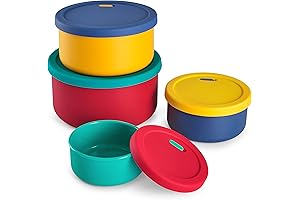 KSENDALO Silicone Bowls: Sustainable Storage Solution