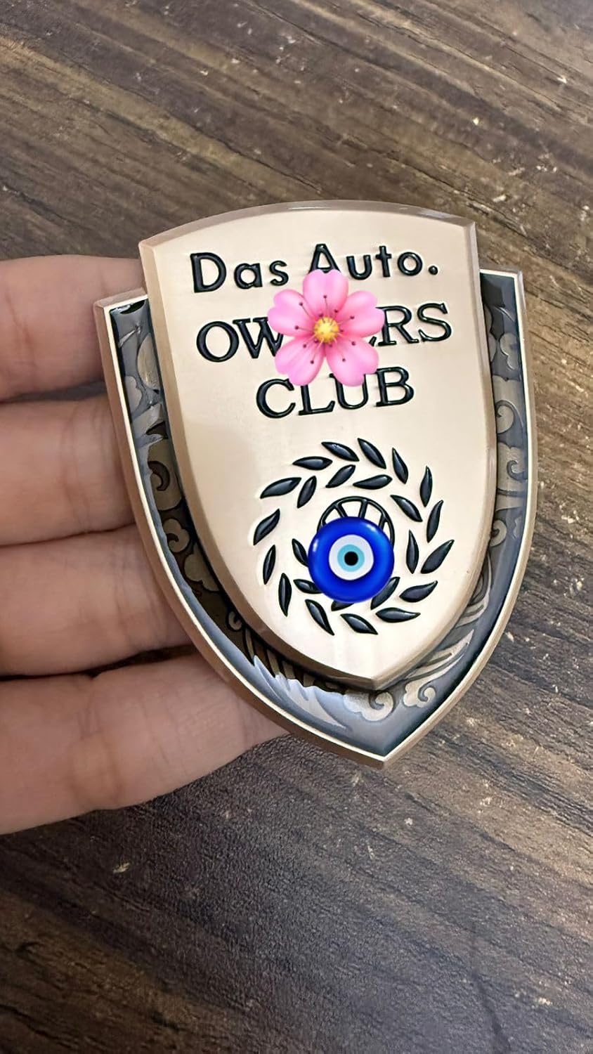 Caroxygen Owners Club Logo Car Auto Decorative Side Rear Emblem Badge Sticker Decal (Gold) (Das-ATO) - Review, Price and Buying Guide